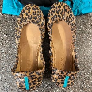 Tieks Leopard Print Ballet Flats